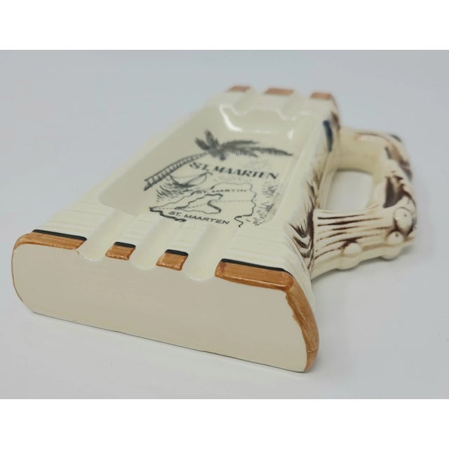 Vintage St Maarten Ashtray