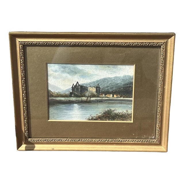 Edgar James Maybery, Tintern Abbey, 20th Century, Watercolour, Framed For Sale