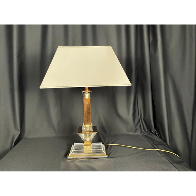 Metal Vintage Italian Table Lamp from Banci Firenze, 1980s For Sale - Image 7 of 7