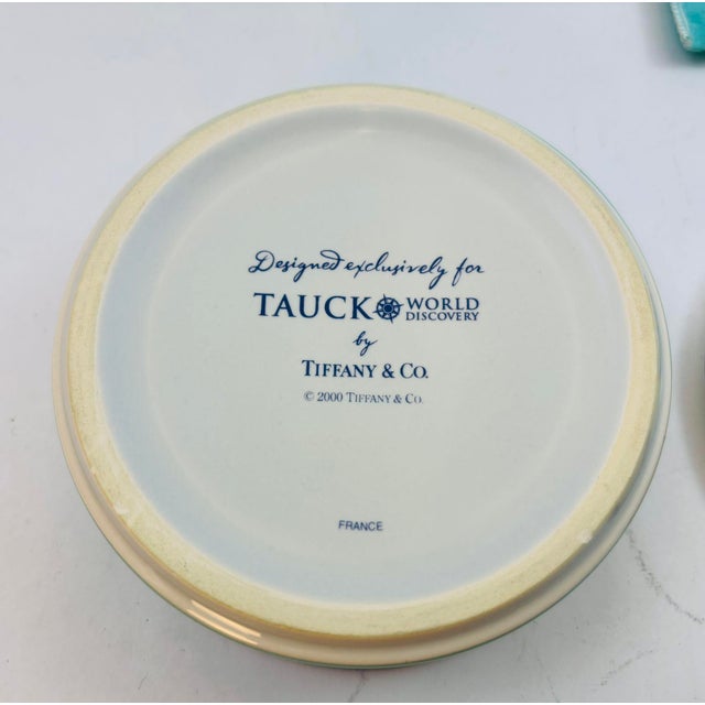 Tiffany & Co. For Tauck World France Porcelain Lidded Trinket Box For Sale - Image 10 of 12