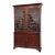 Early 19th Century English Mahogany Breakfront Bookcase For Sale