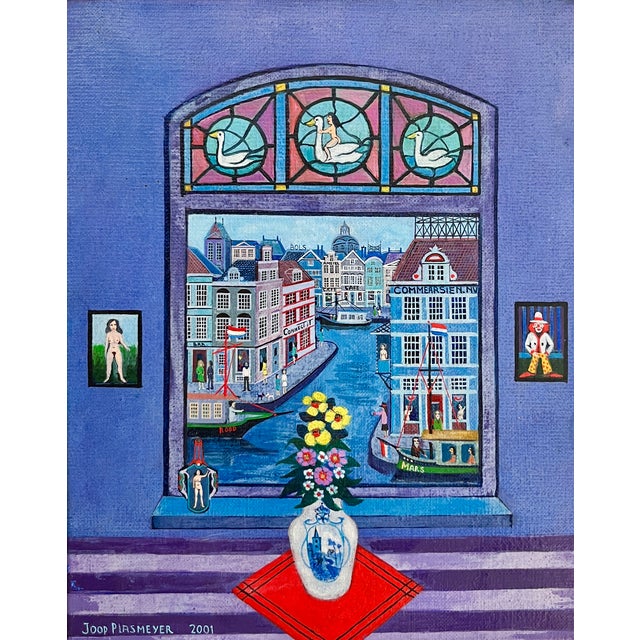 Joop Plasmeijer, a Room with a View, 2001, Oil on Canvas, Framed For Sale - Image 7 of 7