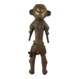 Early 20th Century Lengola Standing Wood Figure For Sale