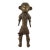 Early 20th Century Lengola Standing Wood Figure For Sale