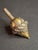 Antique Spinning Top Dreidel, Gilt Silver Filigree, Central Asian Decorative Toy For Sale - Image 10 of 14