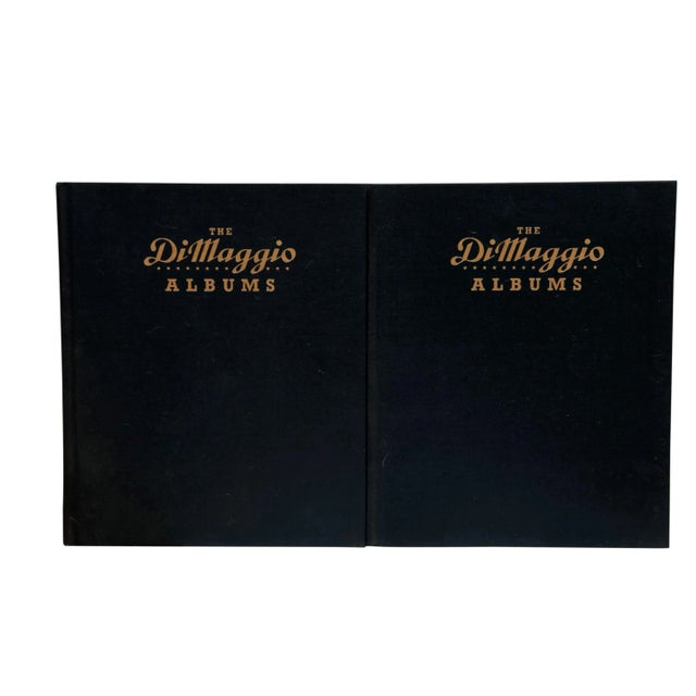 The DiMaggio Albums, two volume book set. Published in 1989 by G.P. Putnam's Sons of New York. Cloth bound hardcovers,...