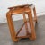Wood Vintage Asian Style Sofa Console Table Ming Chow Leg Style Attributed to Schnadig Intl. Furniture For Sale - Image 7 of 13