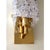 Gold Murano Glass Wall Sconces With Blue “Graniglia” Detail – Set of Four For Sale - Image 6 of 8