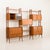 Scandinavian Free-Standing Teak Wall Shelf with 5 Cabinets, Norway, 1960s For Sale - Image 9 of 18