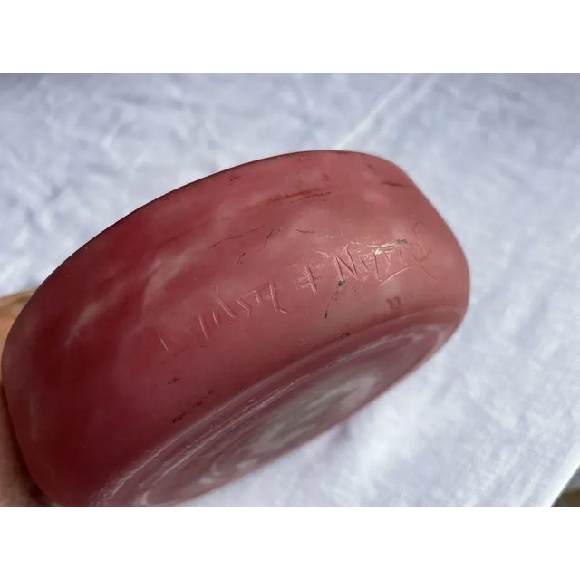 Bowl from Daum Nancy For Sale - Image 3 of 4