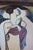 1960s 1960s Midcentury Modern Expressionist Nude Oil Painting For Sale - Image 5 of 12