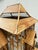 Wood Large Wooden Bird Cage on Stand, 1900s For Sale - Image 7 of 18
