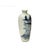 Chinese Oriental Small Blue White Calligraphy Scenery Graphic Porcelain Art Vase For Sale - Image 3 of 12