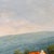 Brown Vintage Signed Landscape Oil Painting by Chris Tyrrell in Carved Wood Frame For Sale - Image 8 of 12