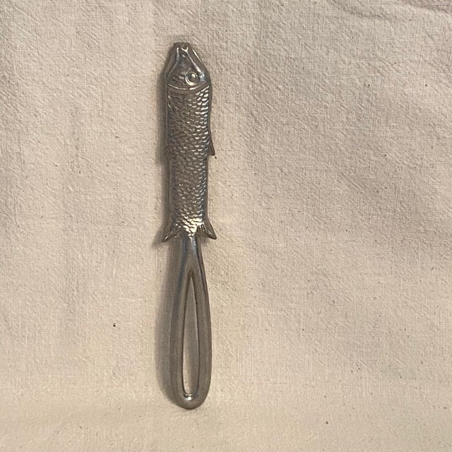 Very rare cast aluminum fish scaler. Vintage.