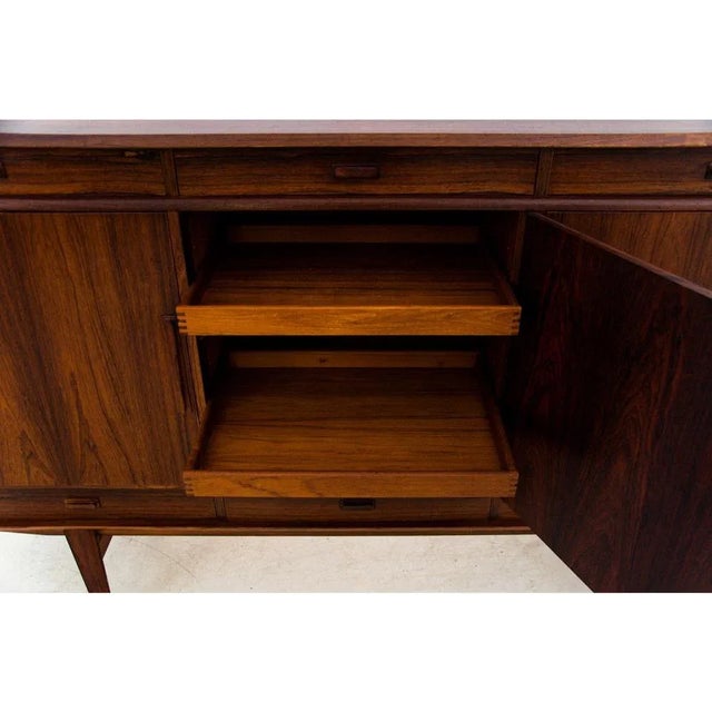 Rosewood Highboard with Drawers, Denmark, 1960s For Sale - Image 4 of 13