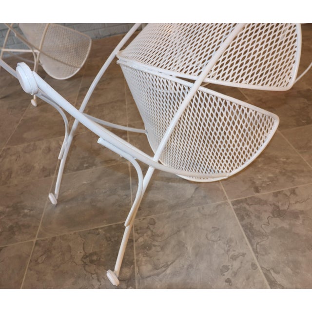 Salterini "Radar" Atomic Lounge Set, Mid-Century Modern, C. 1955–1965, Attributed, 6 Pieces For Sale - Image 15 of 18