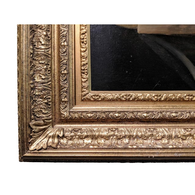 1980s English Still Life Oil Painting on Canvas by David Tenoirs For Sale - Image 4 of 5