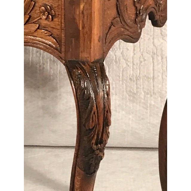Brown 1750 Flanders Baroque Oak Table For Sale - Image 8 of 8