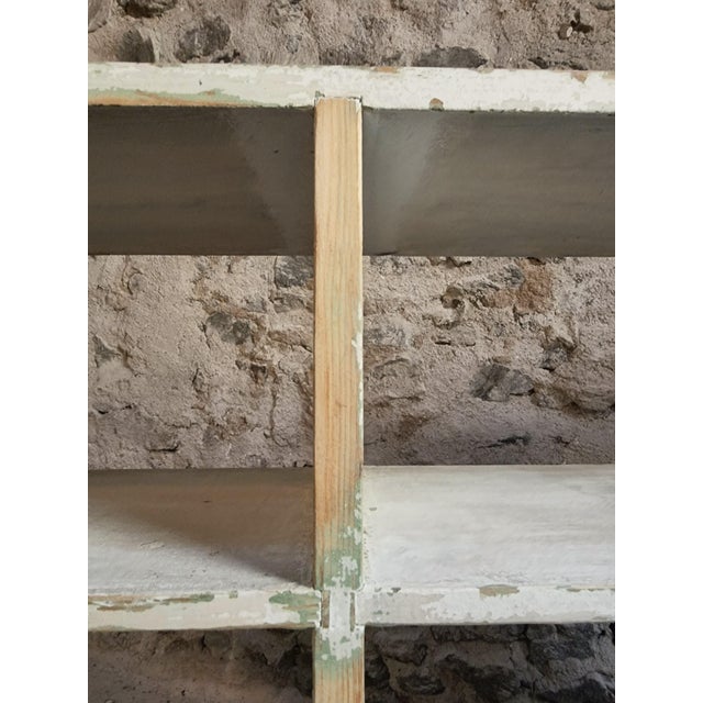 Vintage French Pine Shoe Cabinet with Drawers, 1960s For Sale - Image 13 of 18