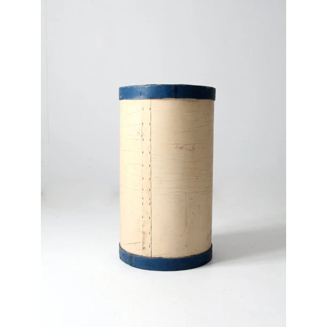 Wood Antique Tall Wooden Pantry Box For Sale - Image 7 of 13