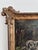Antique Original Oil Painting of Woman With Dogs in a Garden For Sale - Image 9 of 16