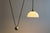 Silver Double Posa 22 Counterweight Pendant Lamp in Nickel and Porcelain by Florian Schulz, 1990s For Sale - Image 8 of 12
