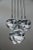 Chromed Chandelier from Kaiser Leuchten, Germany, 1960s For Sale - Image 6 of 17