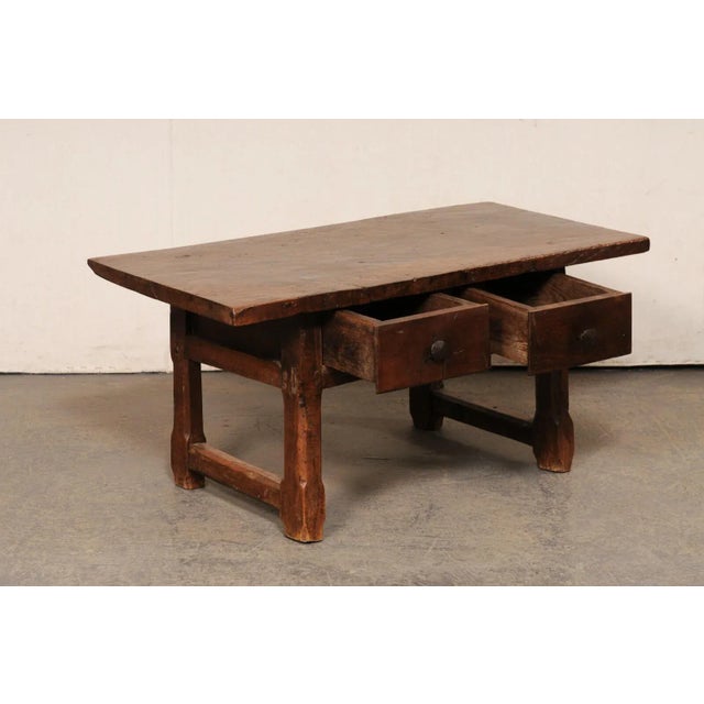 Late 18th Century Two-Drawer Coffee Table, Spain For Sale - Image 10 of 11