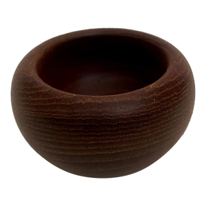 1960s Small Danish Turned Track Bowl.