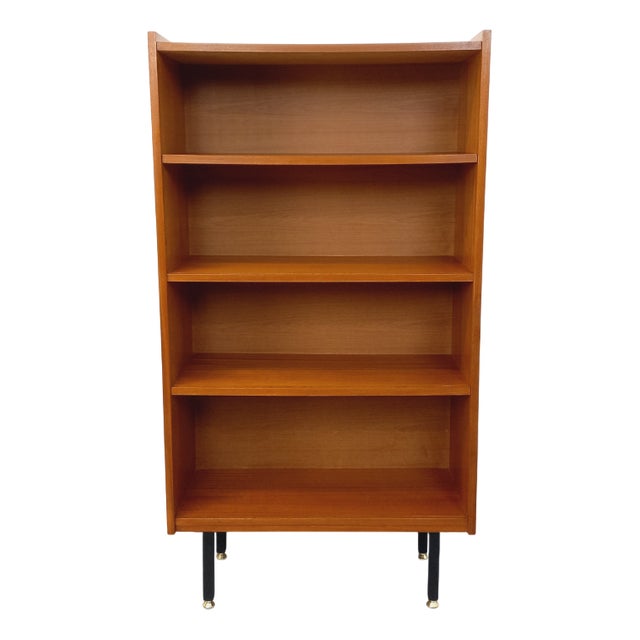 Vintage Teak Style Bookcase, 1960s For Sale