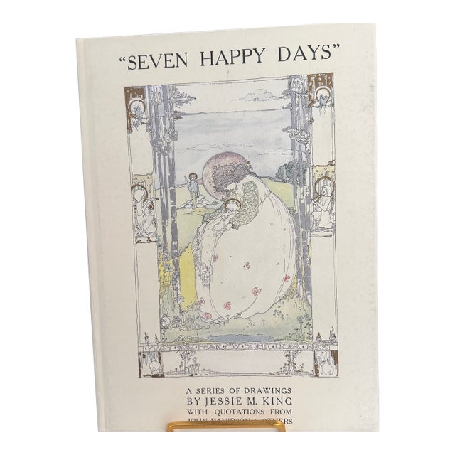 Seven Happy Days: A Series of Drawings by Jessie M. King For Sale