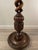 Wood Early 1900s Hand Carved Open Barley Twist Pedestal Stand Display Table For Sale - Image 7 of 12