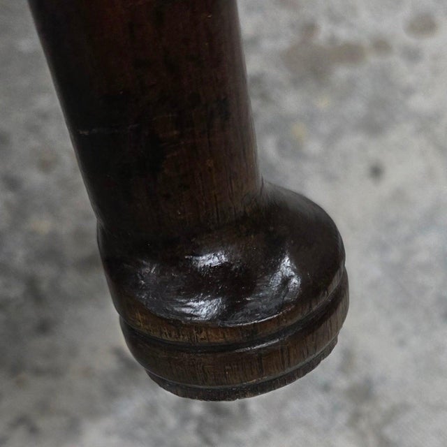 Antique 18th Century Oak Lowboy For Sale - Image 4 of 16