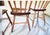 Mid 1800's Hardwood Plank Bottom Primitive Farmhouse Chairs - A Set of Six For Sale - Image 10 of 10