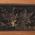 Brown Long Decorative Carved Panel in Red and Gold For Sale - Image 8 of 10