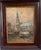 Willy Ashmann German Harbor Cityscape, Hamburg St. Catherine’s Church, Framed Oil Painting, Early 20th Century For Sale In San Francisco - Image 6 of 9