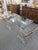 1970s Les Invisibles de Marais Table and Chairs from Marais International, 1978, Set of 3 For Sale - Image 5 of 18