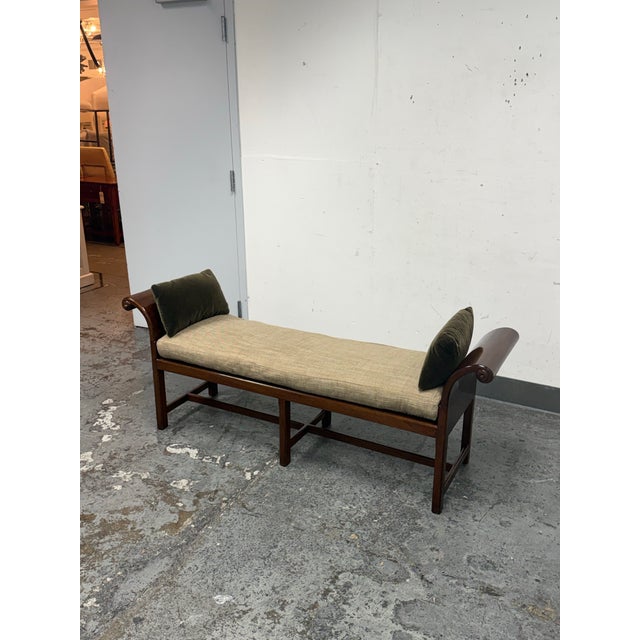 Contemporary Rose Tarlow Figaro Bench For Sale - Image 3 of 12