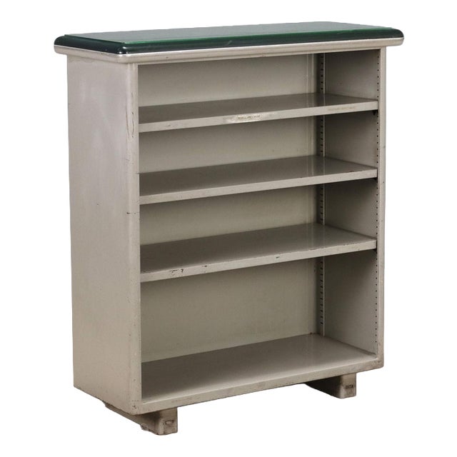 Small Metal Bookcase, 1960s For Sale