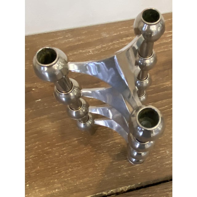 1970s Vintage Modular S22 Candleholders, 1970, Set of 4 For Sale - Image 5 of 18