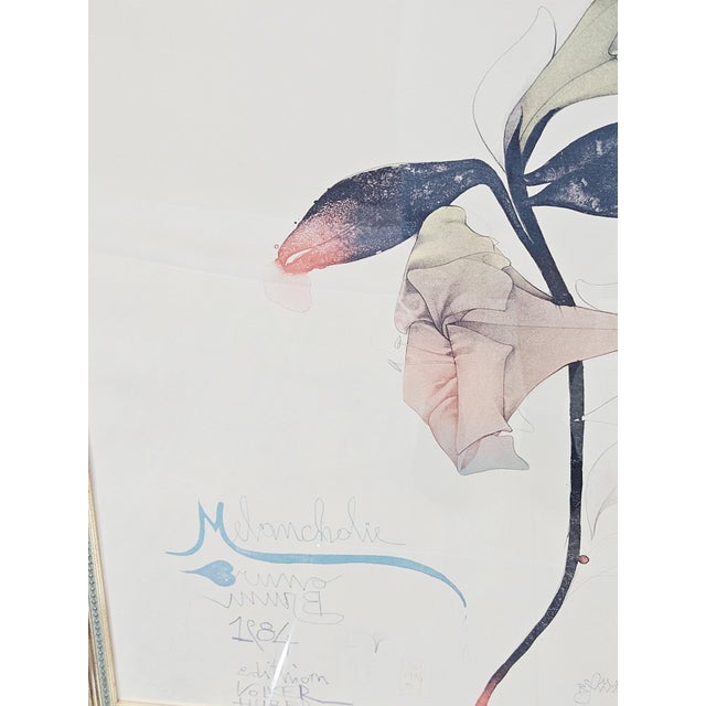 Bruno Bruni, Melancholies, 1984, Lithography, Framed For Sale - Image 14 of 18