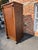 Antique Victorian Oak Wardrobe Cabinet For Sale - Image 4 of 15
