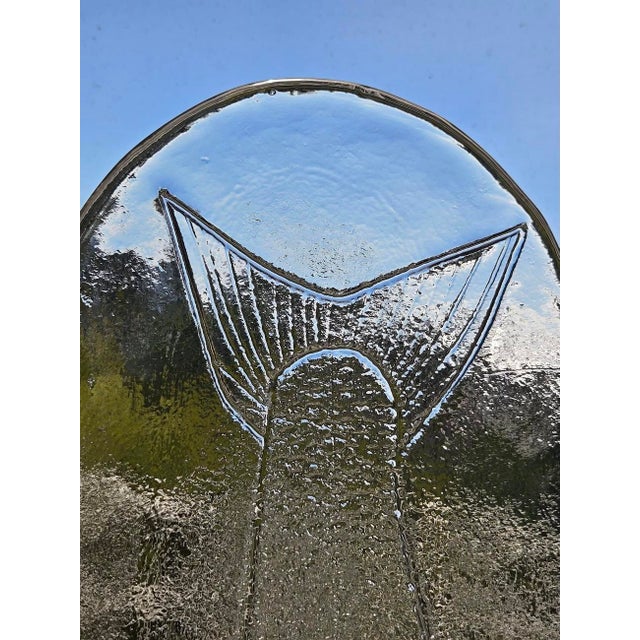 1970s Large Oval Glass Fish Platter Designed by Ann and Goran Warff for Kosta Boda For Sale In Miami - Image 6 of 16