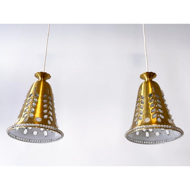 Mid-Century Pendant Lamps by Oswald Haerdtl for Lobmeyr, 1950s, Set of 2 For Sale - Image 12 of 18