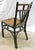 1950s Burnt Bamboo Cane Seat Dining Chairs- Set of 4 For Sale - Image 16 of 18