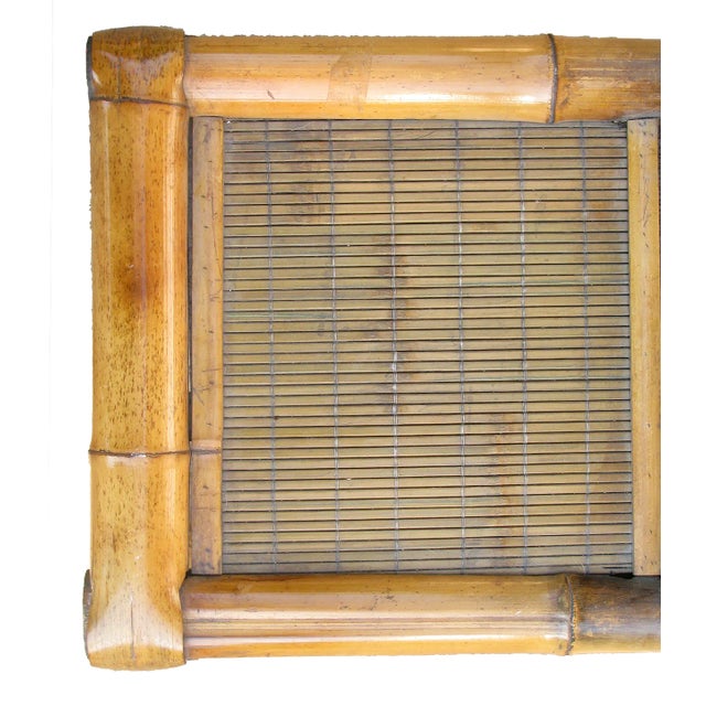 Mid 20th Century Petite Organic Modern Bamboo / Rattan Chair For Sale - Image 5 of 6