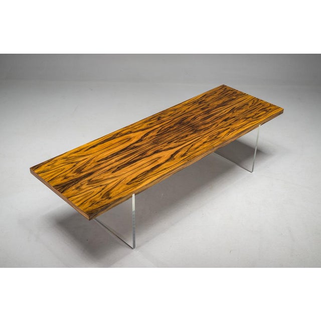 1960s Minimalist Floating Coffe Table, 1960s For Sale - Image 5 of 18
