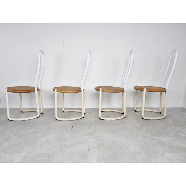 Vintage Postmodern Dining Chairs, 1960s, Set of 4 For Sale - Image 10 of 11