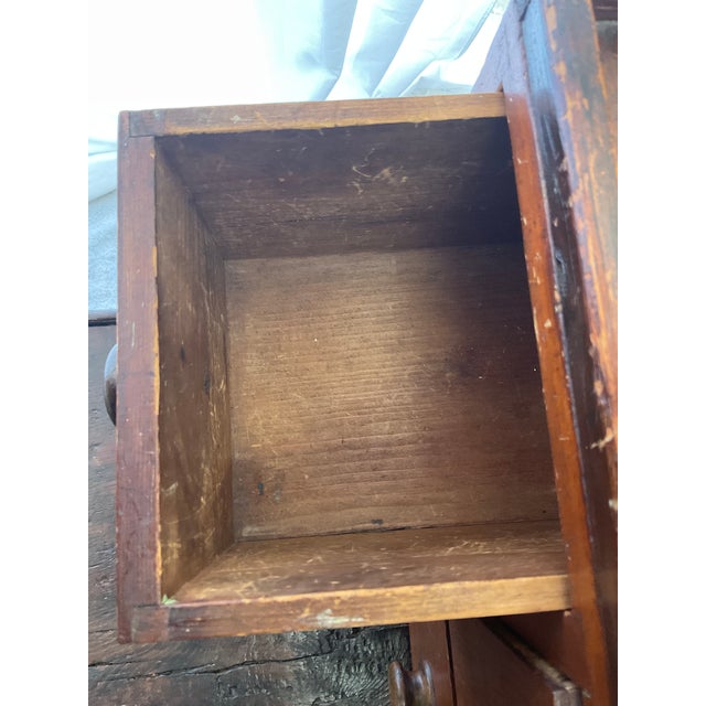 Antique 1800's Farmhouse Bench/Table For Sale - Image 14 of 17